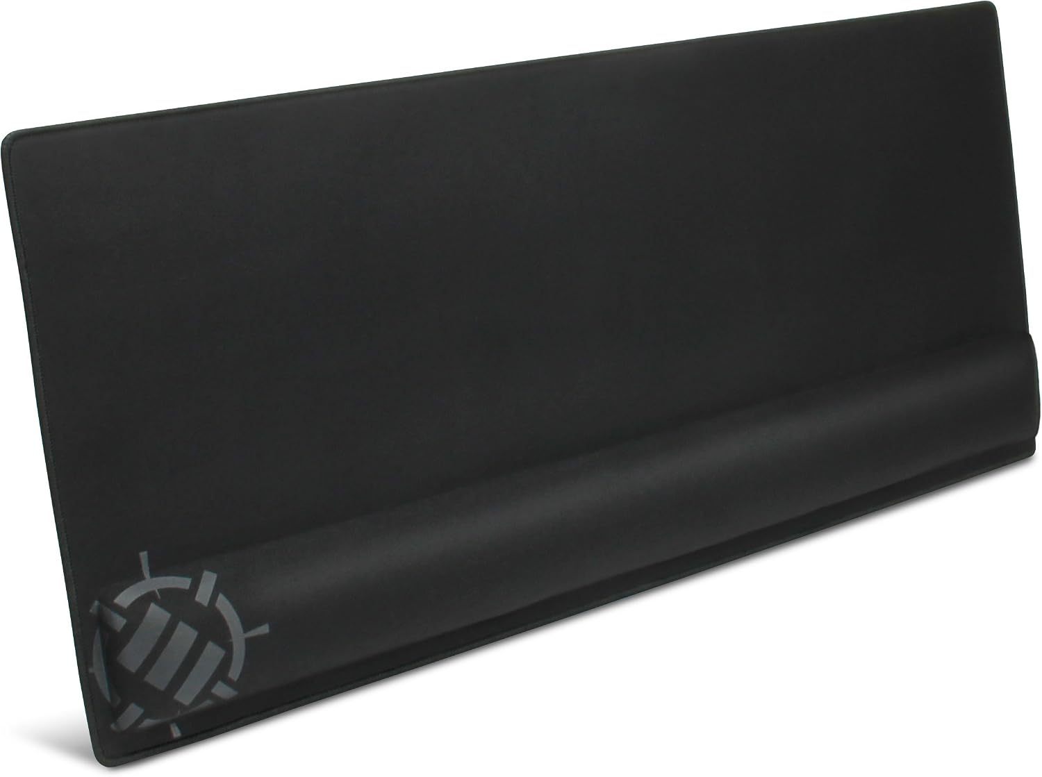 ENHANCE XXL Large Mouse Pad for Desk with 2XL Ergonomic Memory Foam Wrist Rest Support (31.5 x 13.78 x 1 inches) - Desk Pad with Anti-Fray Stitching & Soft Cushion Mat Surface, Designed in The U.S.